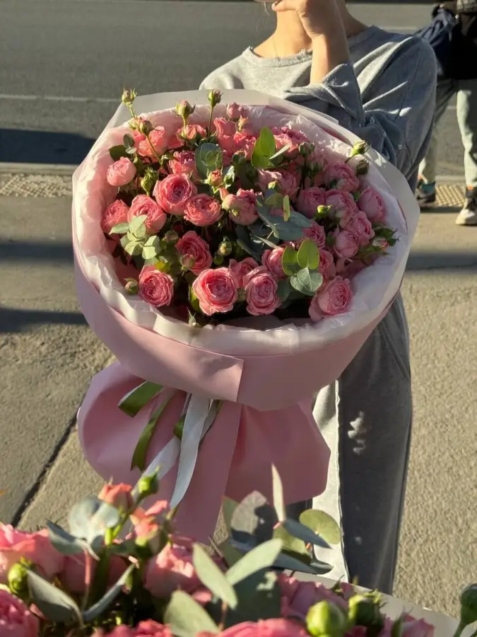 Розовый рассвет фото