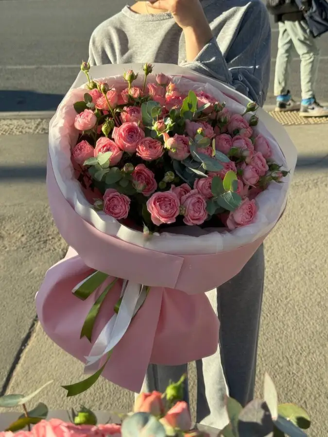 Розовый рассвет фото