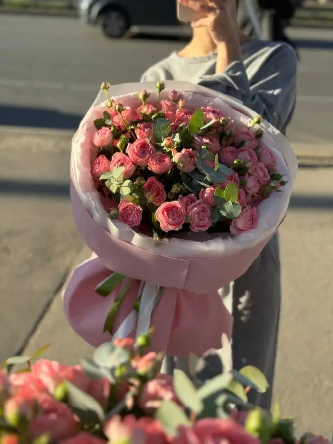 Розовый рассвет фото